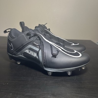 Nike ALPHA MENACE PRO 3 Low Football Stud Cleats FN3139-001 Sz