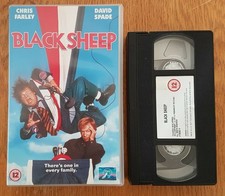 BLACK SHEEP (VHS)BIG BOX- David Spade + Chris Farley + Gary Busey + Tim Matheson