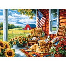 Country Farm Life 300 Piece Jigsaw Puzzle for Adults 20.5 x 15 Inch