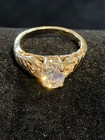 Stunning Cubic Zirconia Cocktail Ring Size 7 — photo 1