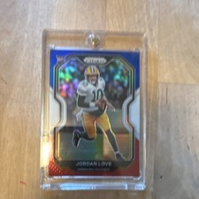 2020 Panini Prizm Red White & Blue Rookie Jordan Love Packers #363 rookie 