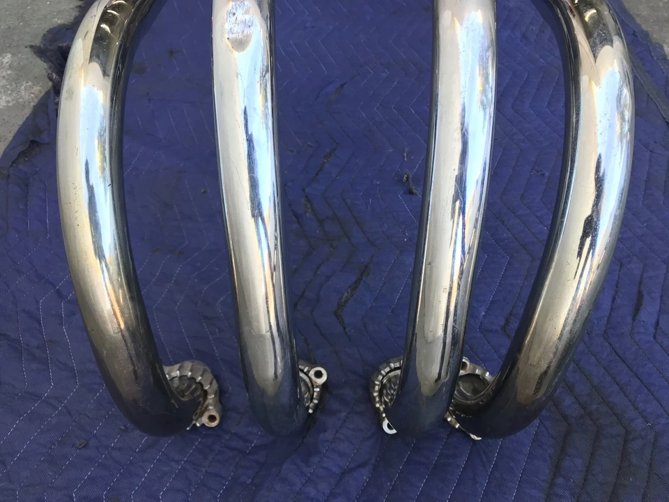 Tubos de escape silenciador original OEM 1978 SUZUKI GS1000 GS 1000 Foto 3 de 4