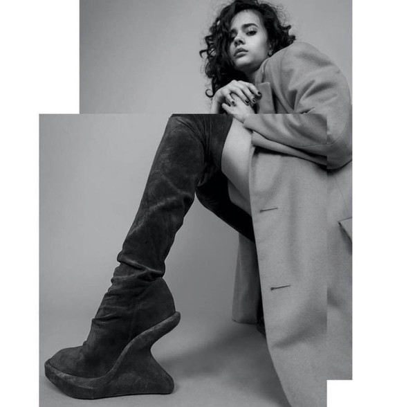 Women Rick Owens Boots Black 39
