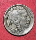 1920S US Buffalo Nickel! "San Francisco" Mint! FINE! Old US Coin!