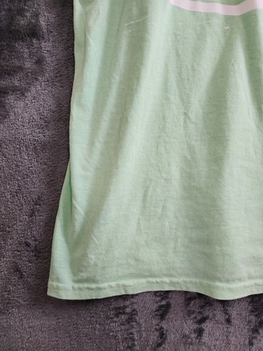 Nirvana T-Shirt Genuine Merch Utero Angel Distressed Fade Green Tee Size XL - Picture 5 of 12