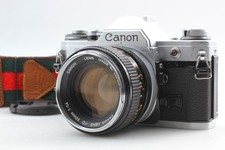 Near MINT- Canon AE-1 35mm SLR Film Camera FD 50mm f/1.4 Lens From JAPAN