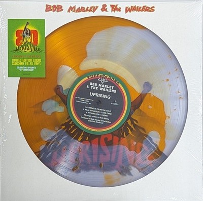 Bob Marley & The Wailers Uprising Limited LP Liquid Sunshine-Filled Vinyl