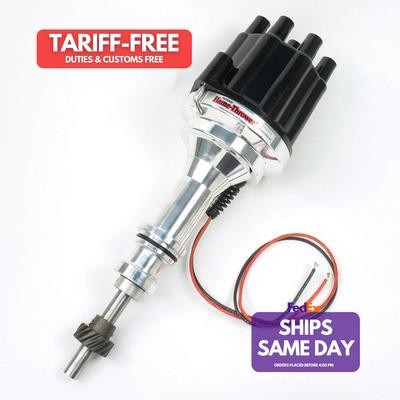 Pertronix Ignition D130800, One Sbf Billet Distributor W/Blk Cap Performance Par - Picture 1 of 9
