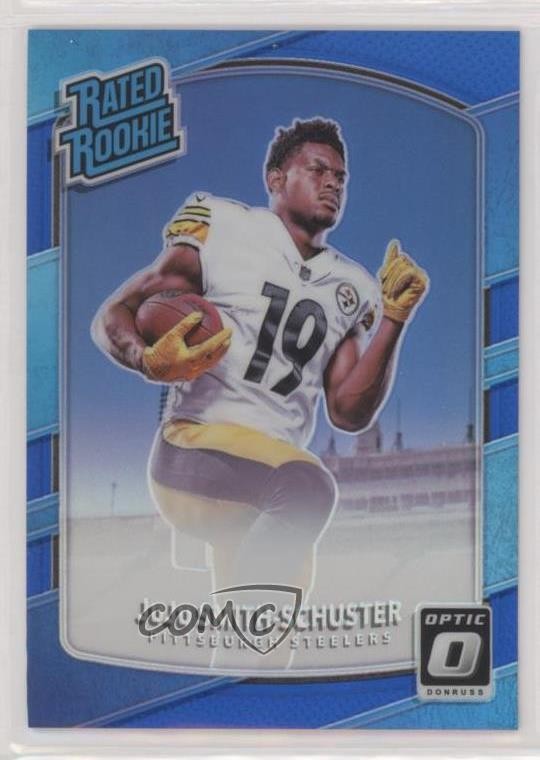 2017 Donruss Optic Rated Blue Prizm /149 JuJu Smith-Schuster #176 Rookie RC rf2
