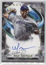 2023 Topps Inception Base Rookie and Emerging Stars /299 Max Castillo Auto 0nr3