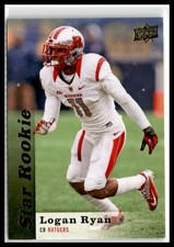 Logan Ryan 2013 Upper Deck #111 Rutgers Scarlet Knights
