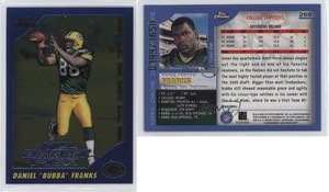 2000 Topps Chrome NFL Draft Pick /1650 Bubba Franks Daniel Franks #268 Rookie RC