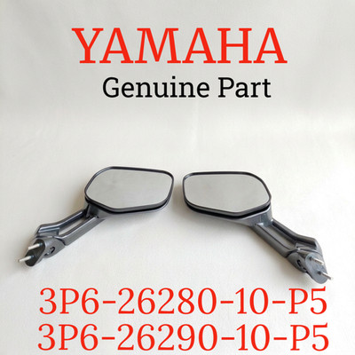 Yamaha FJR1300 Spiegel Set L/R OEM DNMN 3P6-26280-10-P5 3P6-26290-10-P5 Dunke...