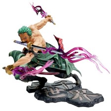 One Piece 10 cm Zoro Three-Sword Anime Figure – PVC GK Model Statue - Image 2