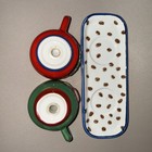 Vintage Treasure Craft Carol Eldrige House Blend salt & pepper shaker set w tray — photo 10