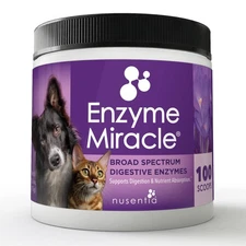 Enzymes for Cats & Dogs : Enzyme Miracle® (100 Servings) : for Digestive , Pa...