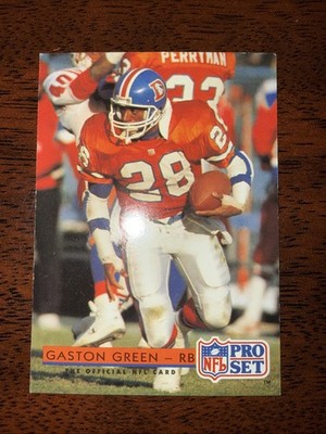 Gaston Green 1992 Pro Set #156 Denver Broncos
