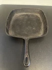 VTG BSR 10 ¼ Inch Square Skillet Cast Iron Vintage Needs Restored Sat around