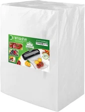 200 Pint Size 6x10Inch Vacuum Sealer Freezer Bags Pint6x10(200Bags), white 