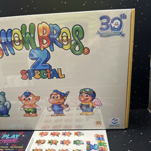 SNOW BROS 2 SPECIAL COLLECTOR EDITION NINTENDO SWITCH NUOVO REGION FREE 30TH - Imagen 3 de 8