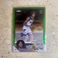 2023-24 Topps Chrome OTE Overtime Elite - Autographs Brandon Crawford #A-BC