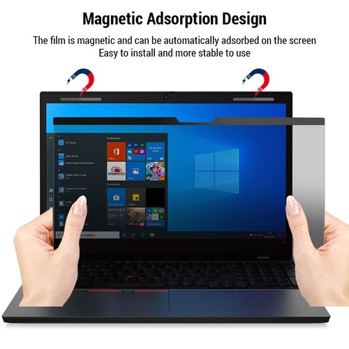 Geeignet für 15,6 Zoll 16:9 Laptops Magnetischer Sichtschutzfilter Anti UV HEN - Bild 7 von 7