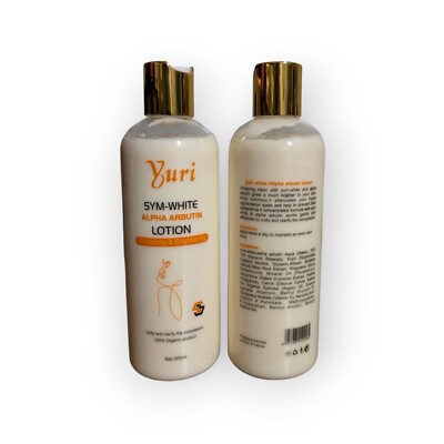 Yuri Sym-White Arbutin Brightening Organic Lotion 2pcs