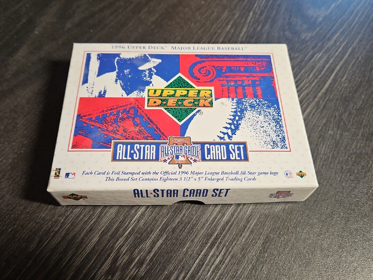 1996 Upper Deck Major League Baseball All Star Card Set Enlarged 