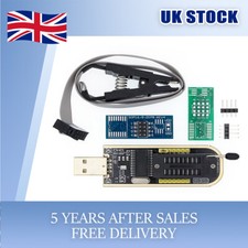 CH341A BIOS USB Programmer Flasher Writer 24 25 Series EEPROM SOP Clip Adapter