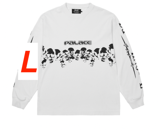 Palace Death Note Long Sleeve Black New large size xlarge Palace Death Note Long Sleeve Black New large size xlarge