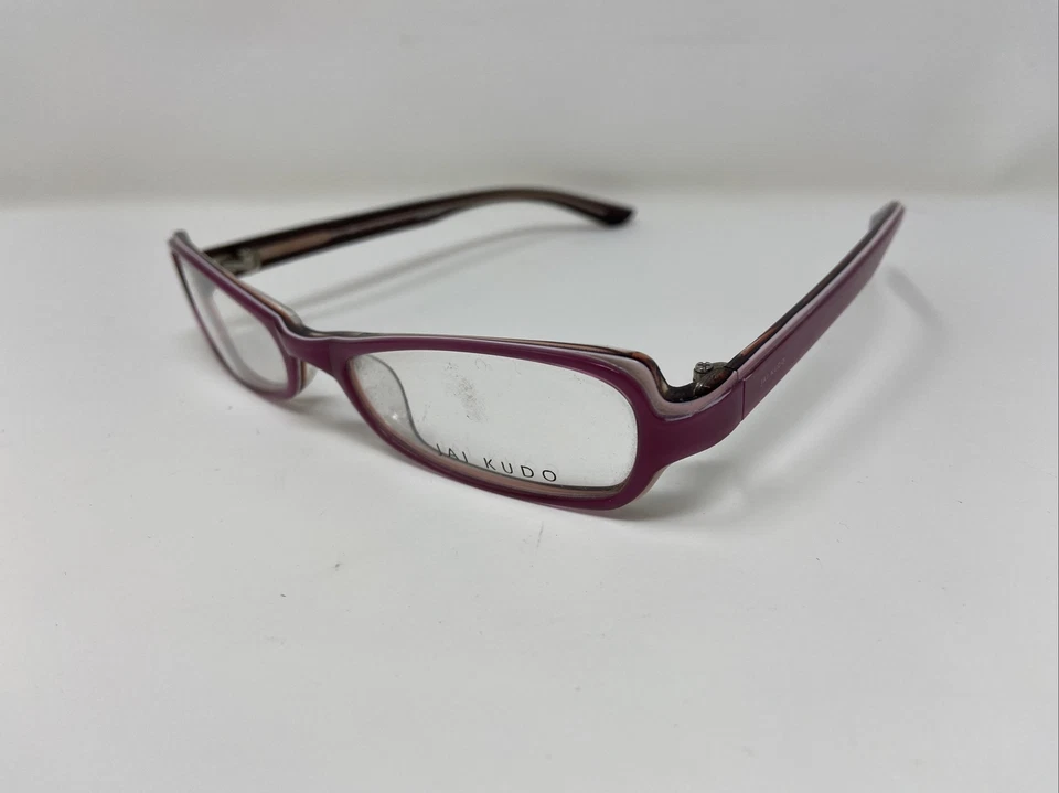 Monturas de gafas JAI KUDO 1702 P10 51-18-135 rosa/púrpura borde completo 1404 Foto 2 de 4