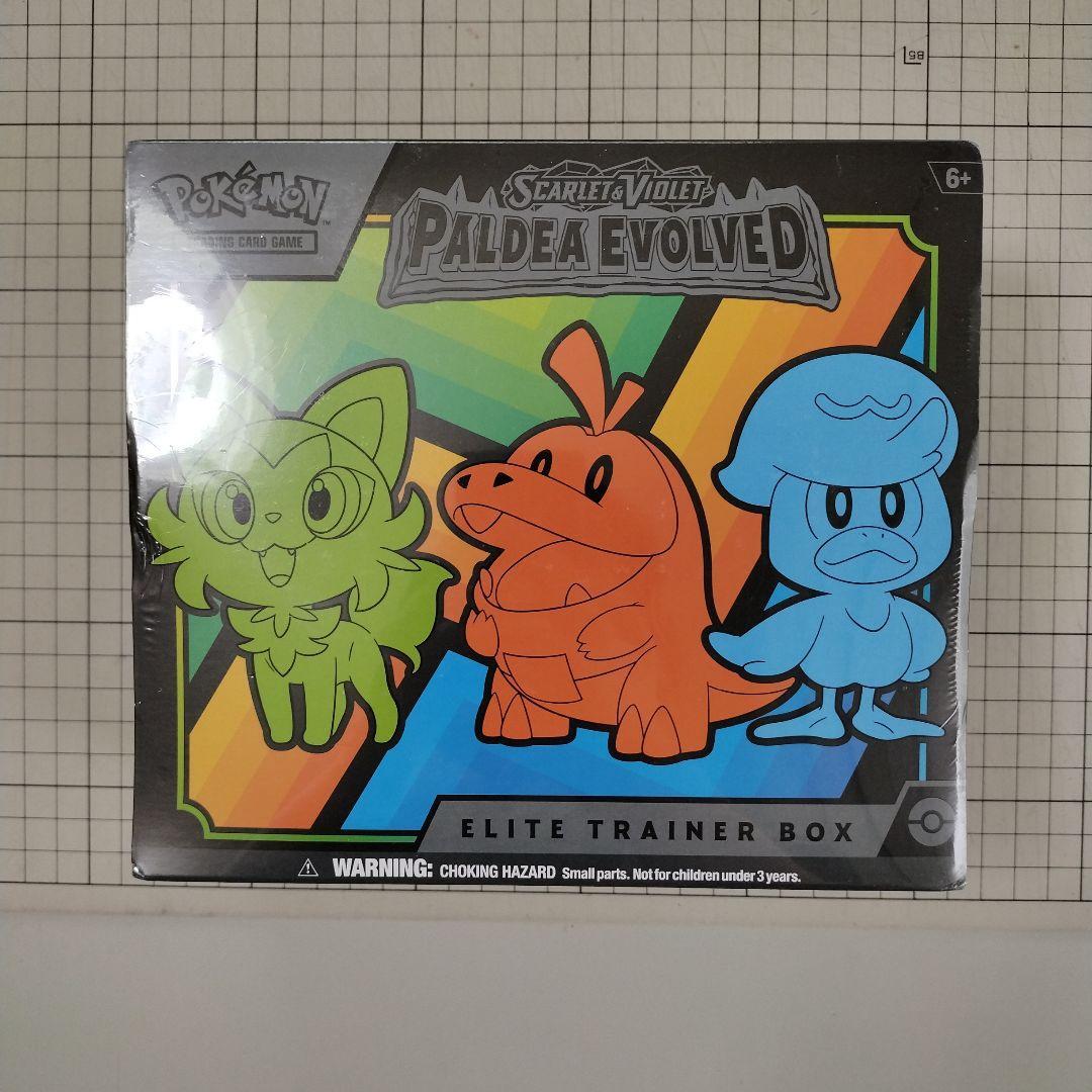 ポケカ　海外公式　エリートトレーナーボックス　PALDEA EVOLVED Amazon.com: Pokémon TCG: Scarlet & Violet - Paldea Evolved