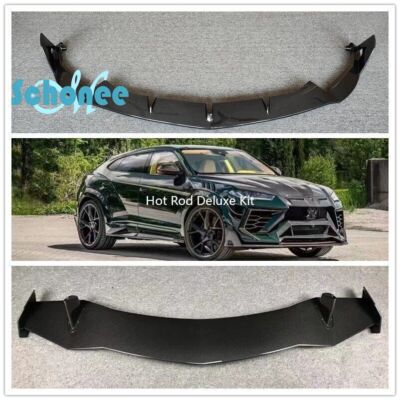 Carbon Fiber Front Bumper Splitter Rear Trunk Spoiler Wing For Lamborghini URUS
