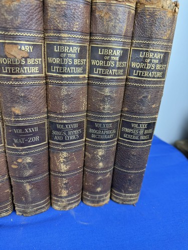 1897 Library of the World's Best Literature ~ Vols 18-30, R.S. Peale & J.A. Hill - Picture 6 of 24