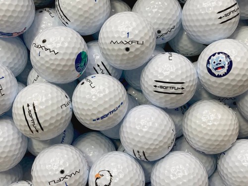 24 pelotas de golf Maxfli SoftFli AAAA Lakeballs pelotas de alta calidad Soft Fli - Imagen 2 de 2