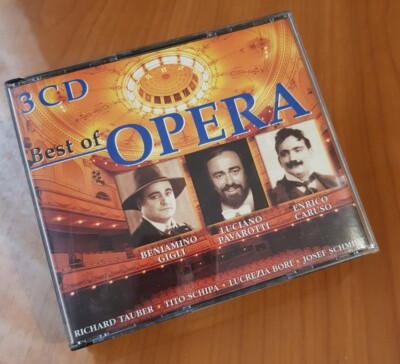 CD|Best of Opera|3CD|Pavarotti/Caruso/Gigli BLITZVERSAND 