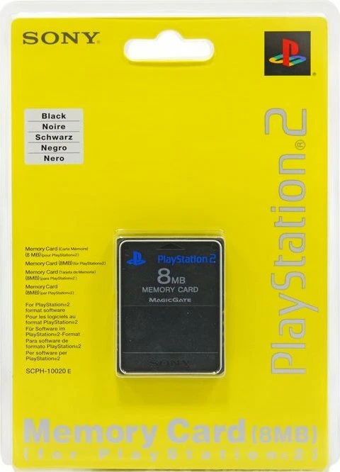 MEMORY CARD 8 MB ORIGINALE SONY PS2