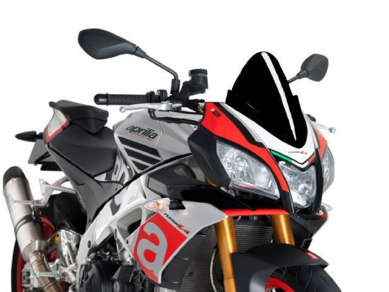 Puig Black Z-Racing Screen Aprilia Tuono 125 2017-2025