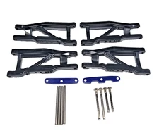 Fits Traxxas Slash 4x4 BL-2s Front Rear HD A-Arms Heavy Duty Suspension Pins