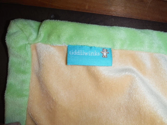 Manta de seguridad Duck Lovey amarillo verde pato peluche juguete para bebé Foto 4 de 4