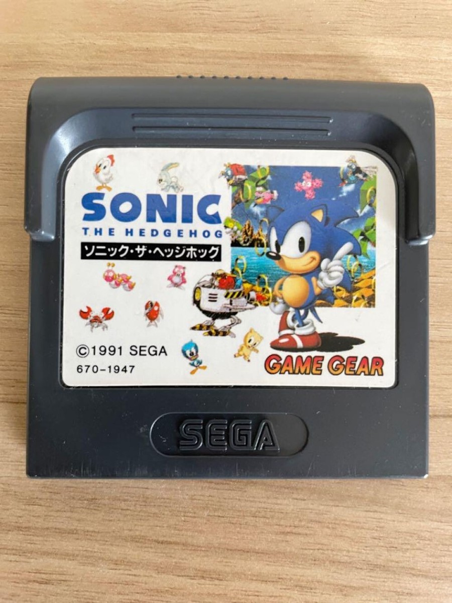 携帯用ゲームソフト SONIC THE HEDGEHOG [GG] SONIC THE HEDGEHOG [GG]の通販 by Retro Cleo Valley ｜ラクマ