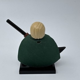 Lego Harry Potter Quidditch Draco Malfoy Minifigure with Black Broom Set 4737