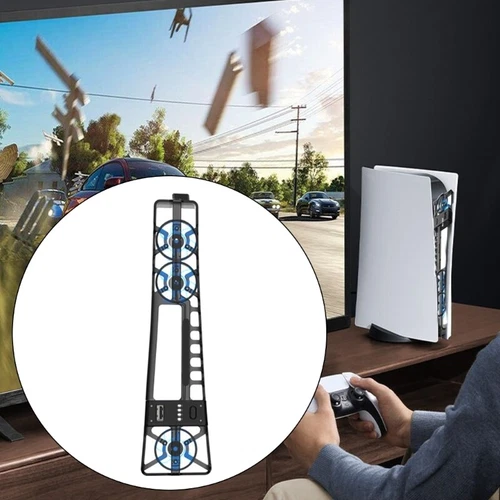 Cooling Fan 3 Gear Speed Adjustable Cooling Fan For Slim Game Console
