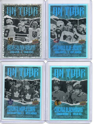 2024-25 Upper Deck Series 2 On Tour ** You Pick ** Speckled & Regular