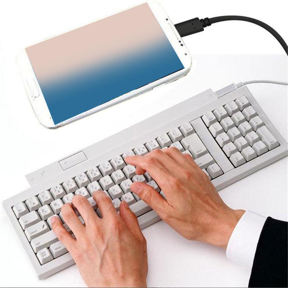 USB 3.1 Type-C Male to USB 3.0 A OTG Adapter Cable J8F4