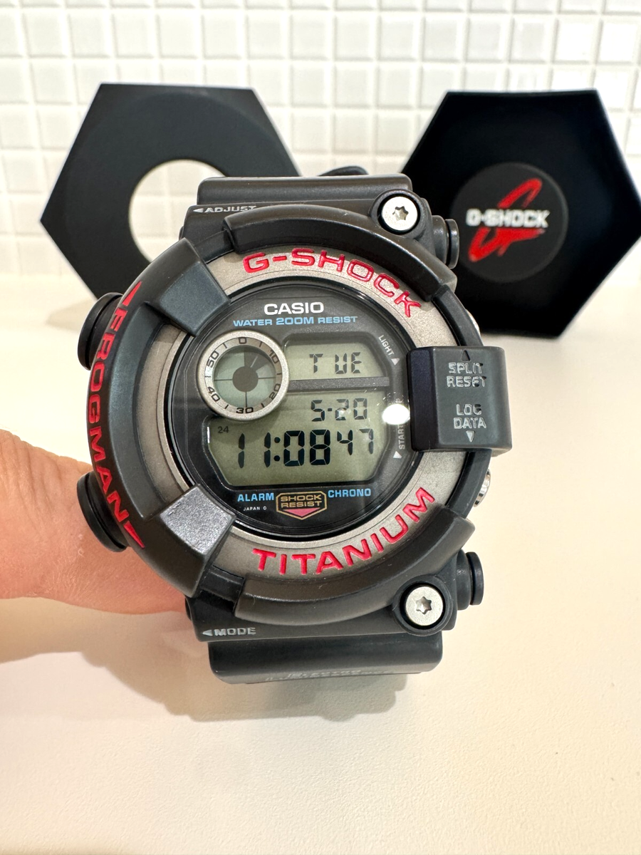 CASIO G-SHOCK DW-8200-1A Frogman 2nd Generation Men's Dive