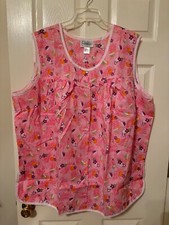 4X Easy Essentials cobbler apron snap front Pink Drinks 2 pockets