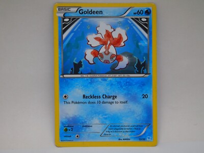 Pokemon TCG Goldeen 13/30 Basic Non-Holo Card XY Trainer Kit Excellent LP