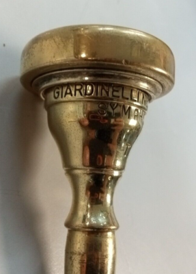 管楽器・吹奏楽器 GIARDINELL NEW YORK SYMPHONY B GP Giardinelli NEW YORK Trombone Mouthpiece Symphony T Rim S-B