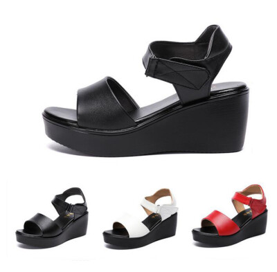 flat platform wedge sandals